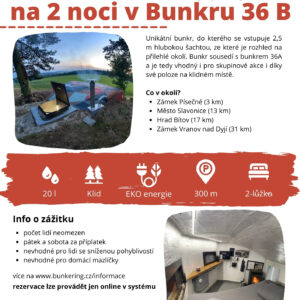 Voucher - Bunkr 36B - 2 noci