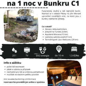 Voucher - Bunkr C1 - 1 noc